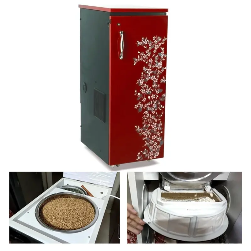 Automatic Domestic Flour Mill/Atta Chakki/Ghar Ghanti 1HP with Child Lock System, 7 kg/hr